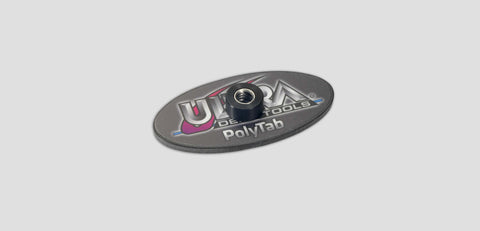 AUPT-E3.5 : 3½" Ultra Elliptical Poly Tab