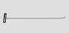Rr03 - 36 1/2 Roller Rod 45 Degree Accepts Screw-On Tips Individual Tools