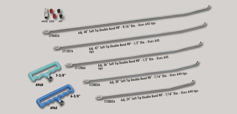 Set #12A : ADJ 5-Piece Double Bend Screw-on Set