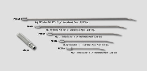 Set #05A : 5-Piece ADJ Inline Pick Set