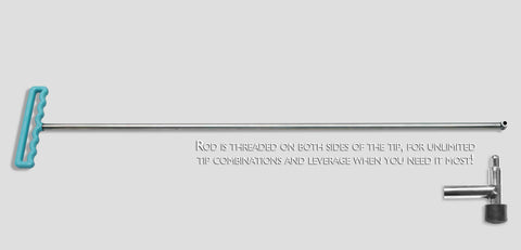 St1201 - 36 Hail Rod 1/2 Diameter Double Screw-On Individual Tools